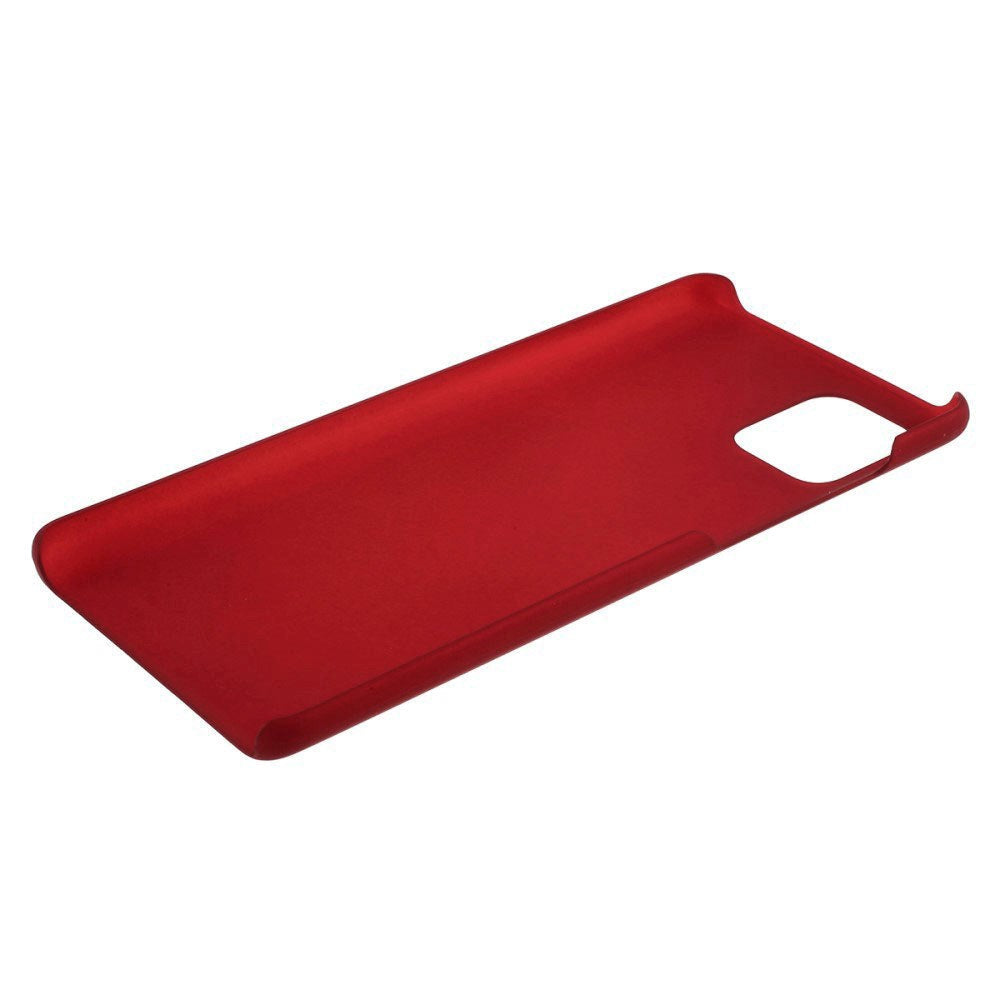 Samsung Galaxy A71 Hard Plastic Case - Metallic Red