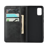 Samsung Galaxy A41 Leather Wallet Case Black