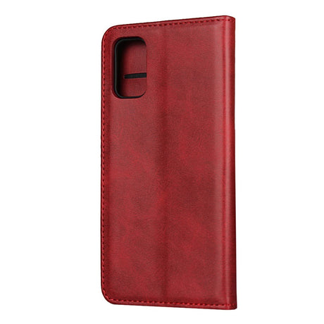 Samsung Galaxy A41 Leather Wallet Case Red