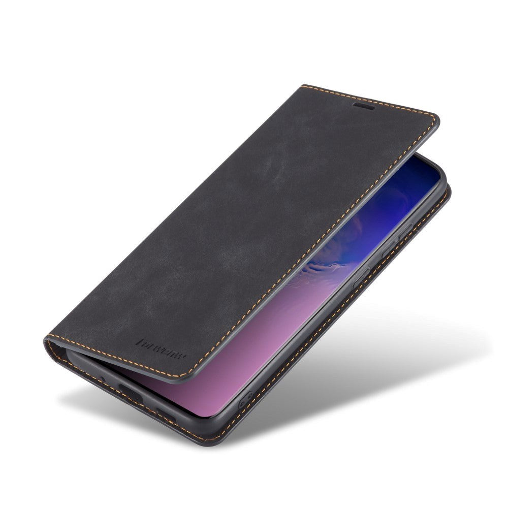 Samsung Galaxy S20 Ultra Leather Wallet Case - Black