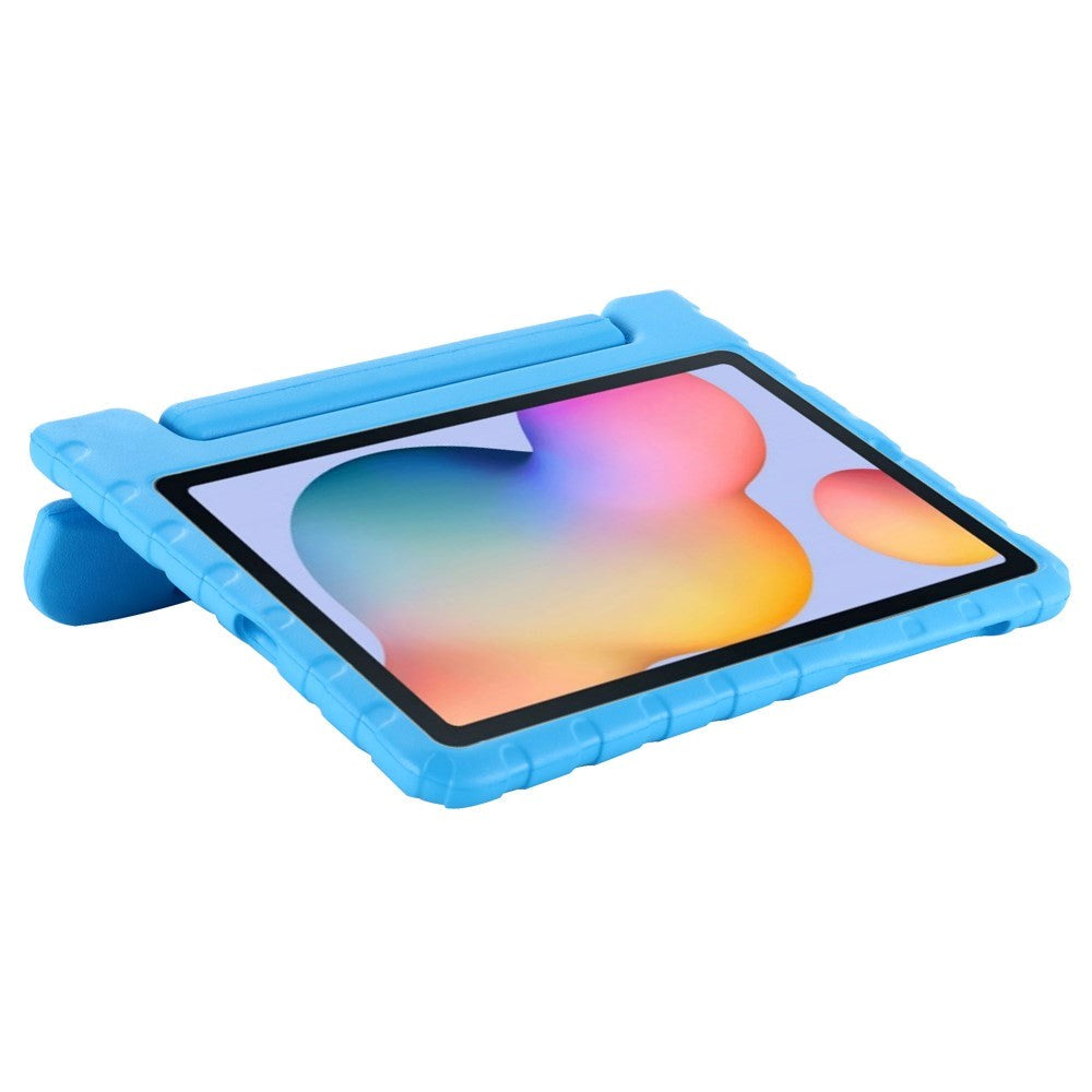 Samsung Galaxy Tab S6 Lite Kids Case - Kids Portable Stand Case - Blue