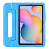 Samsung Galaxy Tab S6 Lite Kids Case - Kids Portable Stand Case - Blue