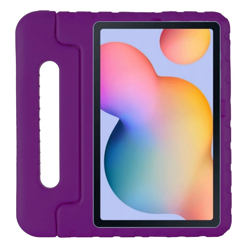 Samsung Galaxy Tab S6 Lite Kids Case - Kids Portable Stand Case - Purple