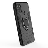 Samsung Galaxy A21s Tough Case w. Magnetic Kickstand - Black