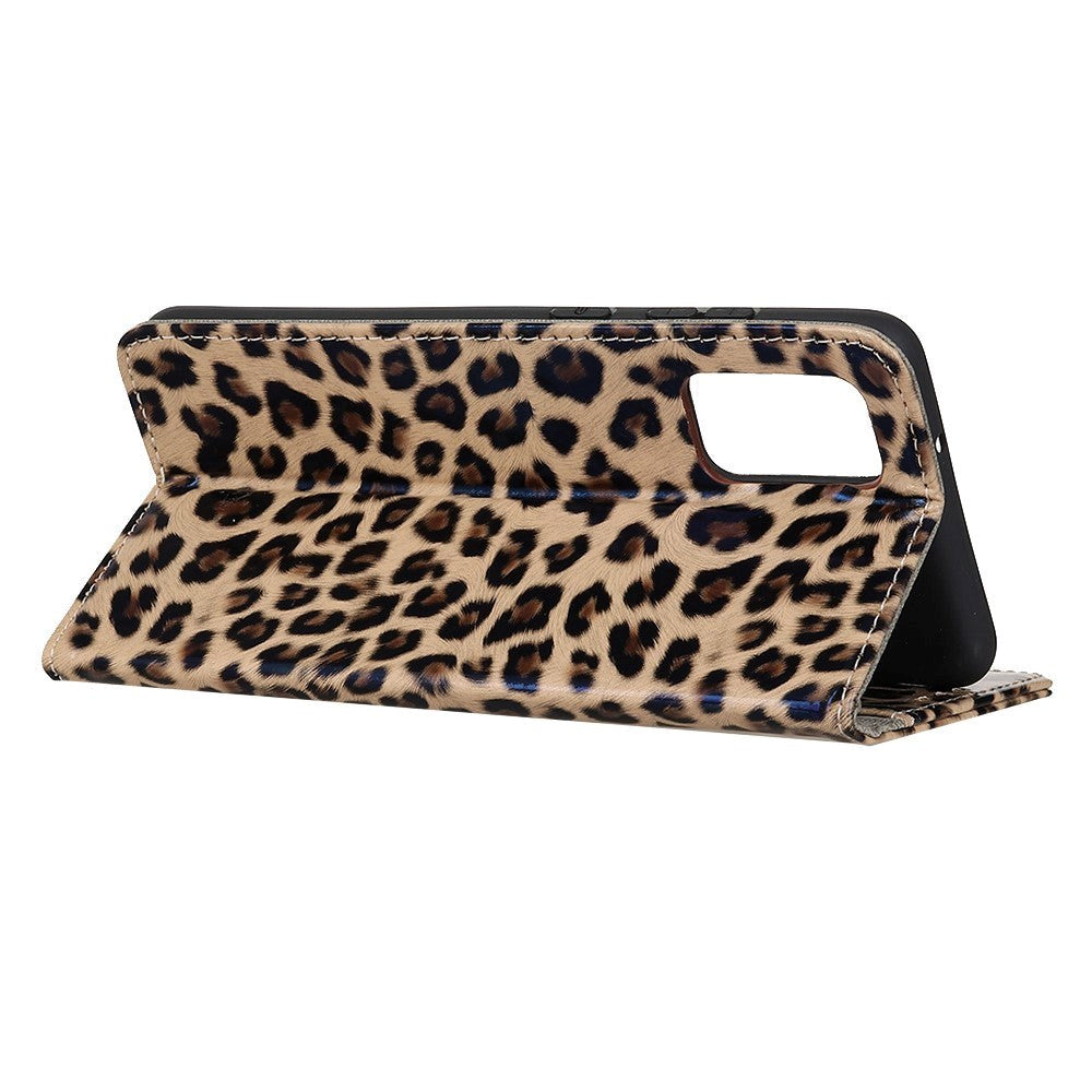 Samsung Galaxy Note 20 Leather Wallet Case - Leopard