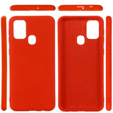 EIDERWOOD Samsung Galaxy A21s Silicone Case - Red
