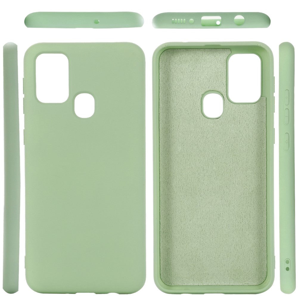 Samsung Galaxy A21s Liquid Silicone Case - Green