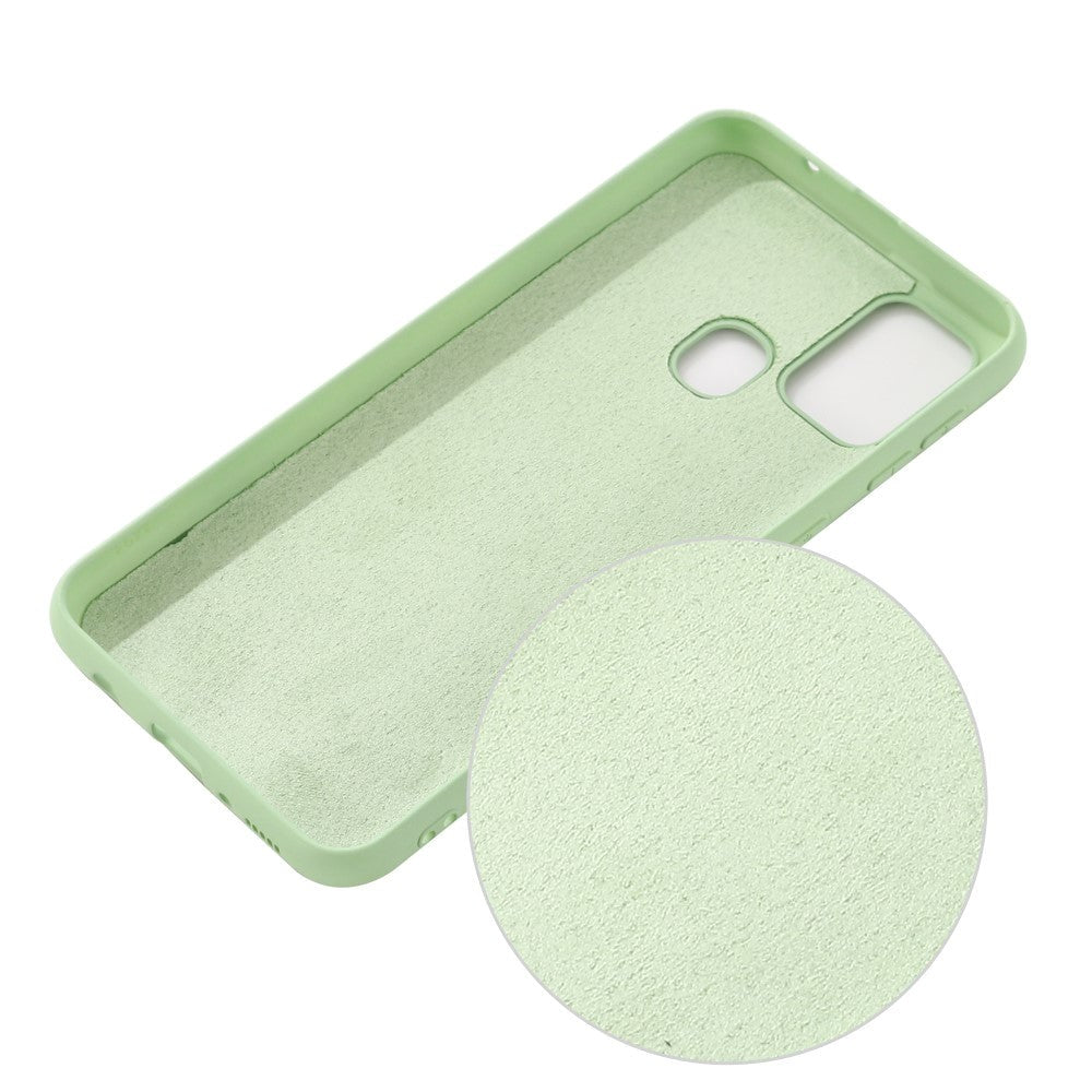 Samsung Galaxy A21s Liquid Silicone Case - Green