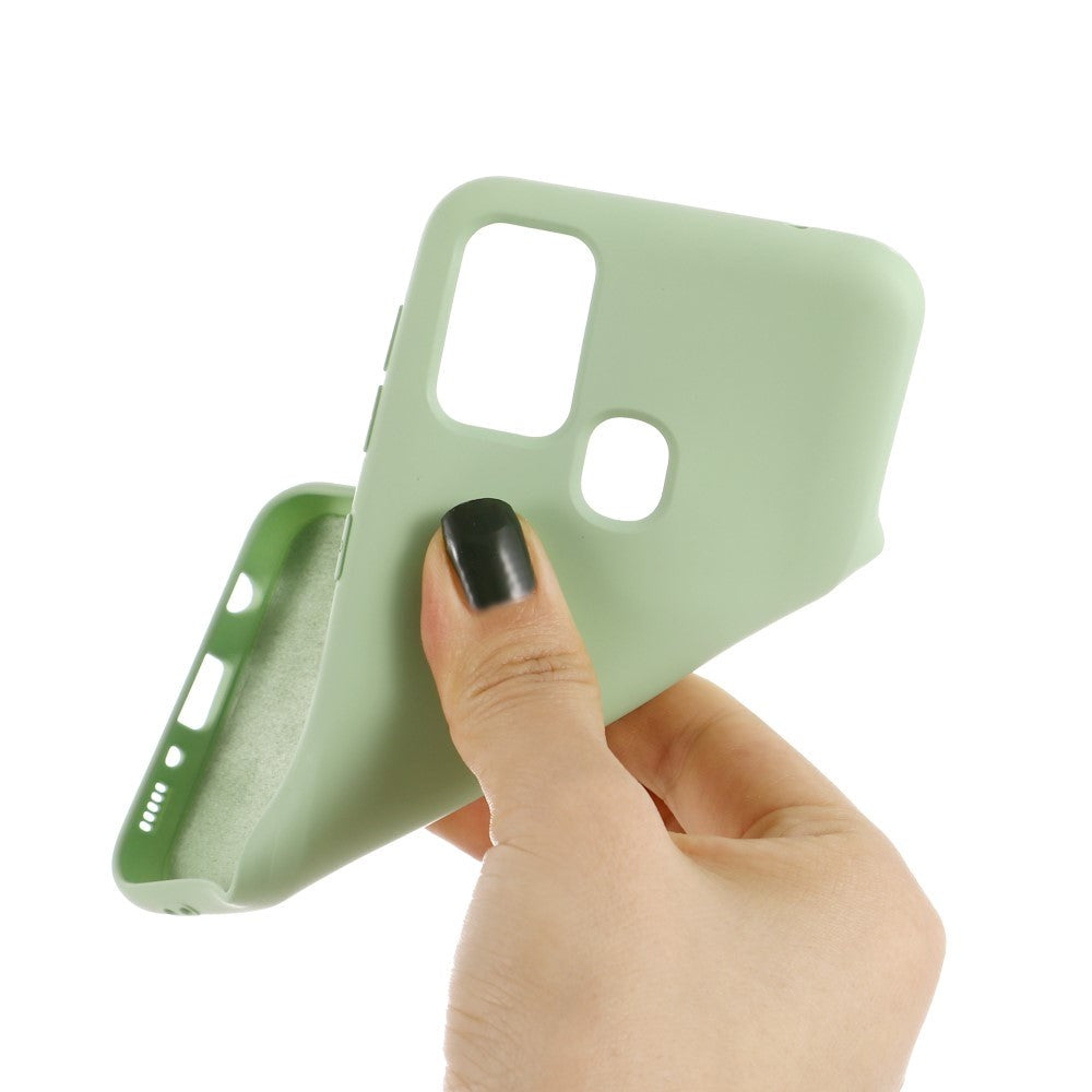 Samsung Galaxy A21s Liquid Silicone Case - Green