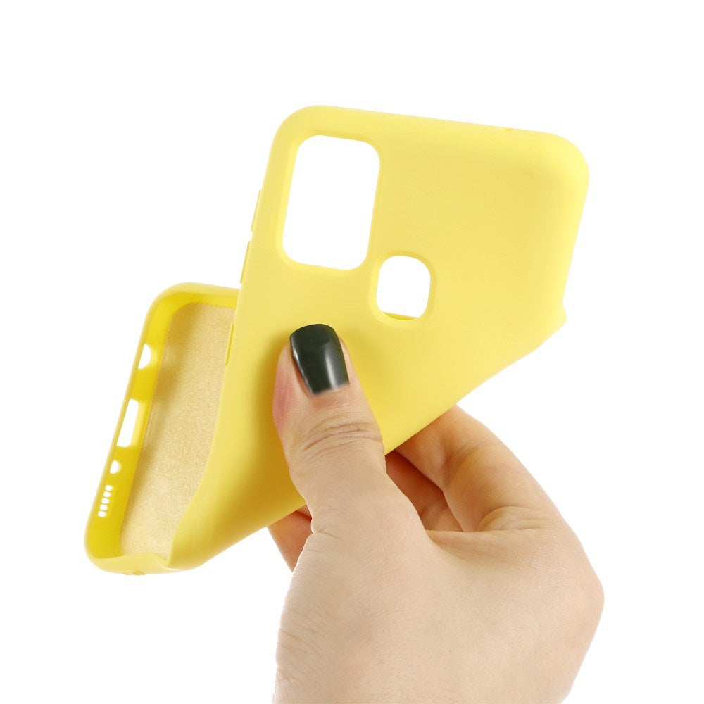 EIDERWOOD Samsung Galaxy A21s Silicone Case - Yellow