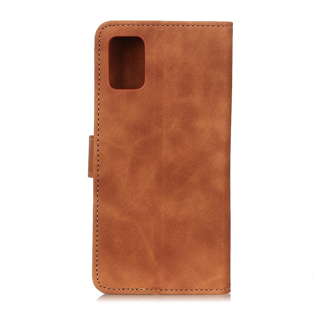 Samsung Galaxy S20 FE / S20 FE (5G) KHAZNEH Retro Leather Wallet Case - Brown