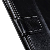 Samsung Galaxy S20 FE / S20 FE (5G) Shiny Neutral Leather Wallet Case - Black