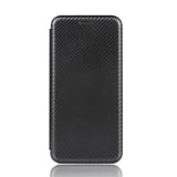 Samsung Galaxy S20 FE / FE (5G) Carbon Texture Wallet Case & Kickstand - Black