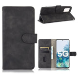 Samsung Galaxy S20 FE / S20 FE (5G) Soft Leather Wallet Case - Black