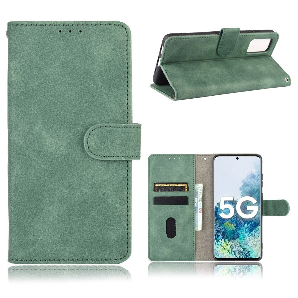 Samsung Galaxy S20 FE / S20 FE (5G) Soft Leather Wallet Case - Green