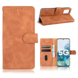 Samsung Galaxy S20 FE / S20 FE (5G) Soft Leather Wallet Case - Brown