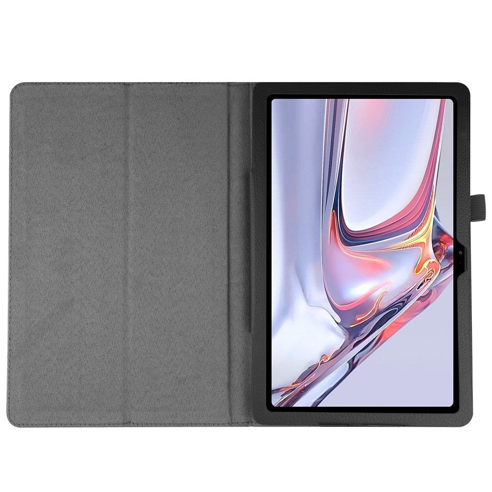 Samsung Galaxy Tab A7 10.4" (2022 / 2020) EIDERWOOD Litchi Tablet Cover with Stand Function - Black
