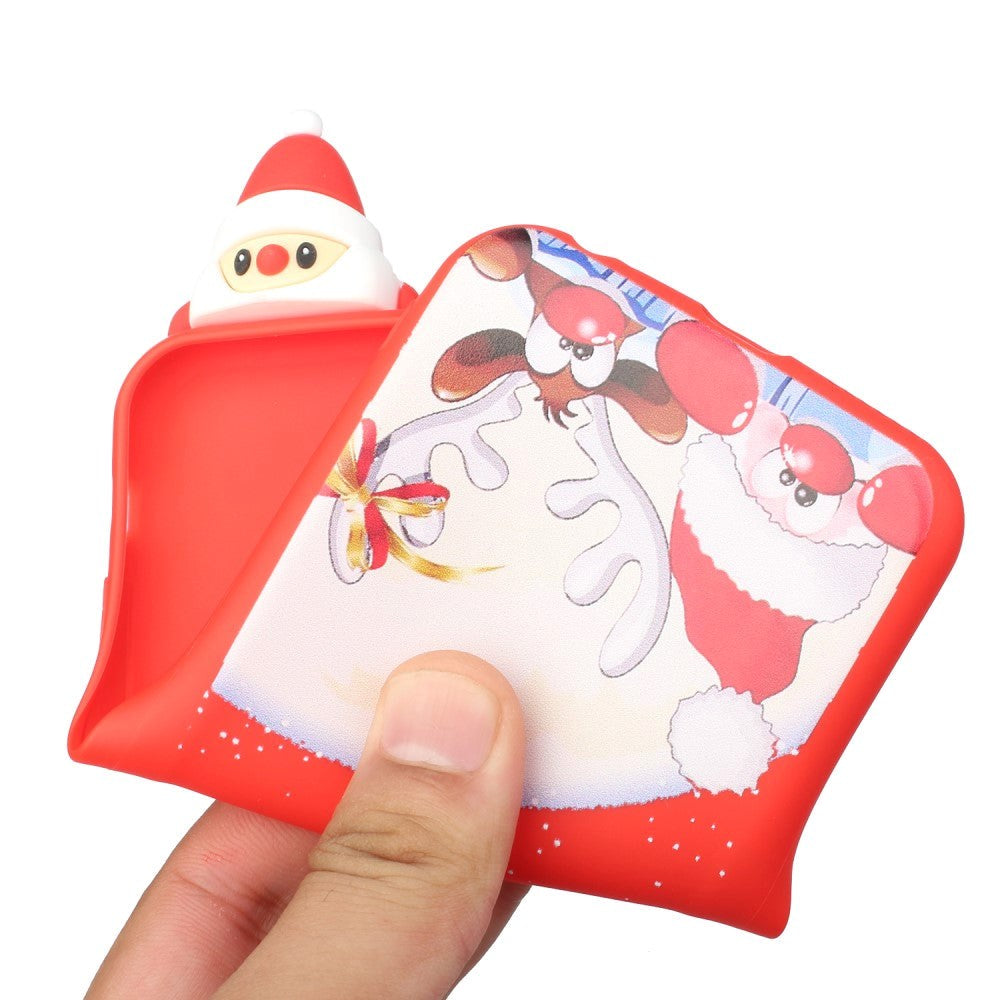 Samsung Galaxy S20 Ultra Flexible TPU Plastic Christmas Case - Santa & Rudolf