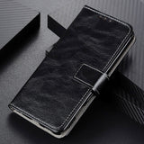 Samsung Galaxy S21 Ultra Neutral Leather Wallet Case - Black