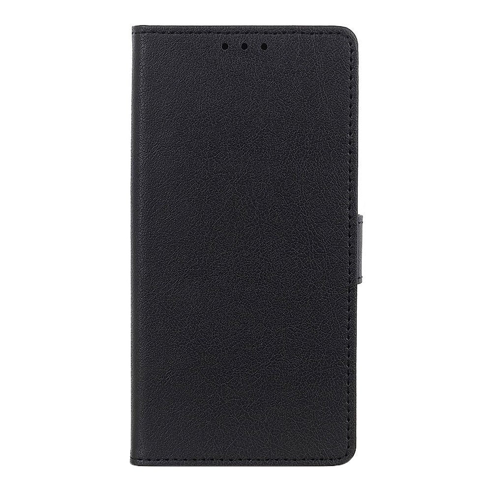 Samsung Galaxy S21 Ultra Glossy Leather Wallet Case - Black