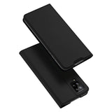 Samsung Galaxy A12 DUX DUCIS Skin Pro Series Thin Wallet Case - Black