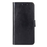 Samsung Galaxy A12 Neutral Leather Wallet Case - Black