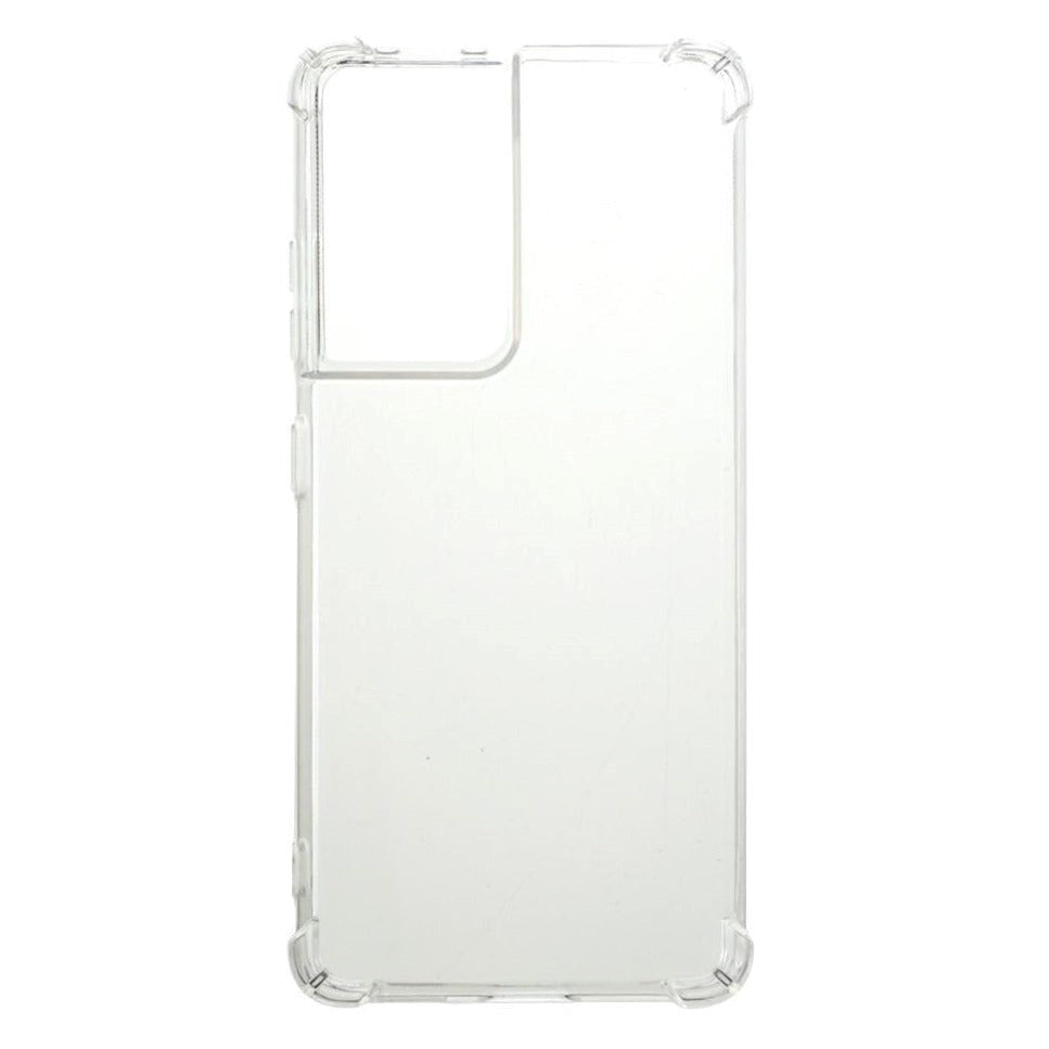 Samsung Galaxy S21 Ultra Flexible Drop-Proof Plastic Case - Transparent