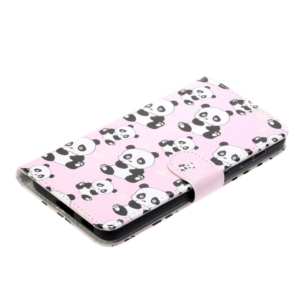 Samsung Galaxy S21+ (Plus) Leather Wallet Case - Panda bears