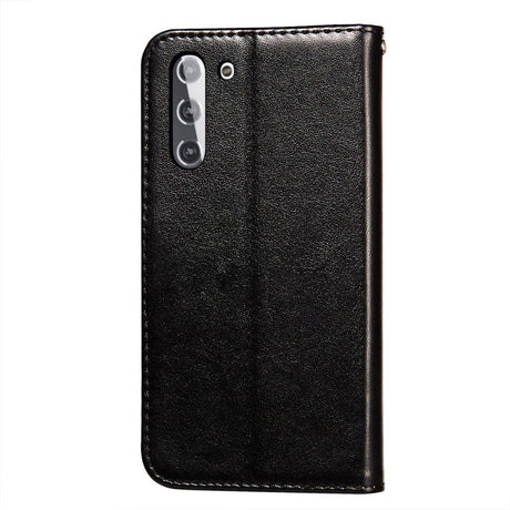 Samsung Galaxy S21 Classic Leather Wallet Case - Black