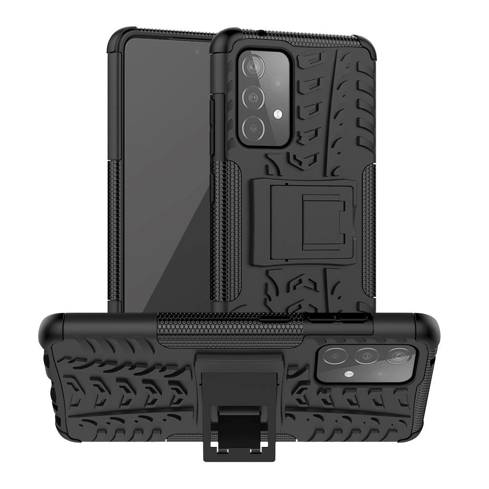 Samsung Galaxy A52s (5G) / A52 (4G / 5G) Cool Bull Tough Case w. Stand - Black