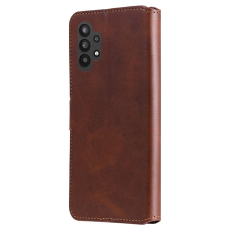 Samsung Galaxy A32 (5G) Soft Leather Wallet Case - Brown