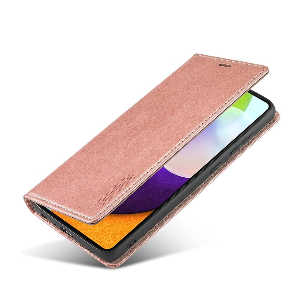 Samsung Galaxy A52s (5G) / A52 (4G / 5G) LC.IMEEKE Leather Wallet Case - Rose Gold