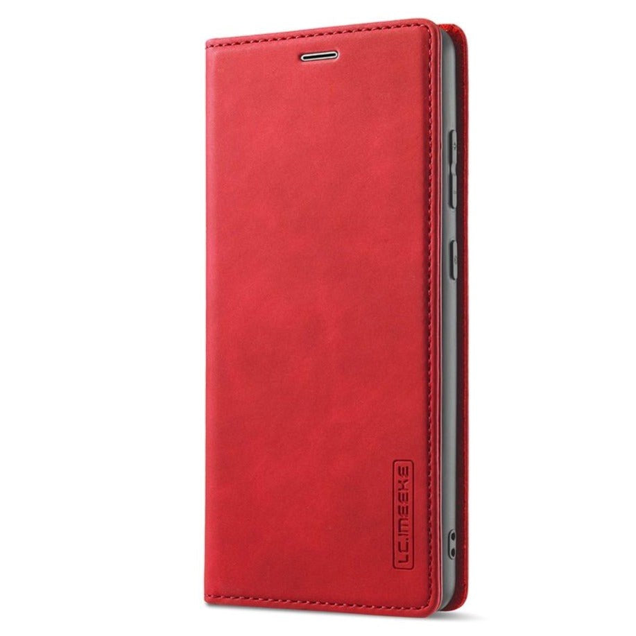 Samsung Galaxy A52s (5G) / A52 (4G / 5G) LC.IMEEKE Leather Wallet Case - Red