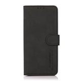 Samsung Galaxy S21 FE (5G) KHAZNEH Retro Leather Wallet Case - Black