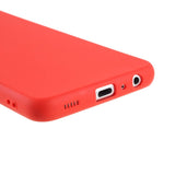 Samsung Galaxy A32 (5G) Flexible Matte Plastic Case - Red