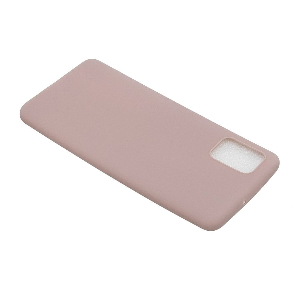 Samsung Galaxy A02s Flexible Matte Plastic Case - Blush Pink