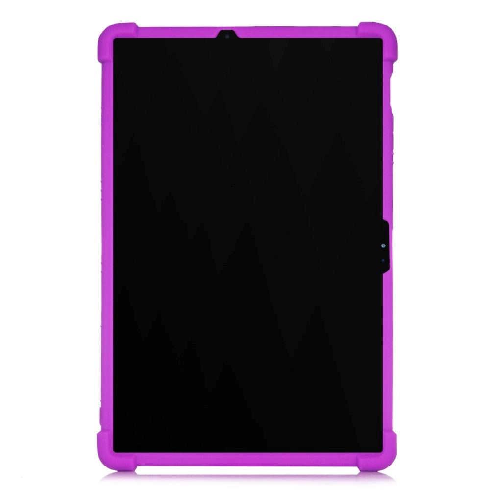 Samsung Galaxy Tab S7 Plus 12.4" Silicone Case w. Kickstand - Purple