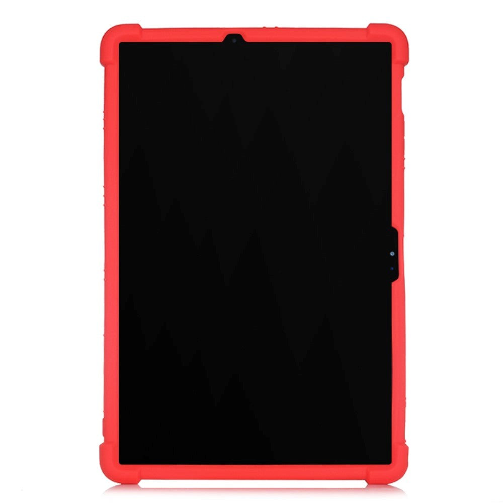 Samsung Galaxy Tab S7 Plus 12.4" Silicone Case w. Kickstand - Red