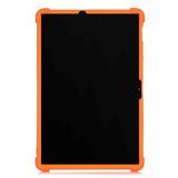 Samsung Galaxy Tab S7 Plus 12.4" Silicone Case w. Kickstand - Orange