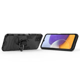 Samsung Galaxy A22 (5G) Tough Case w. Magnetic Kickstand - Black