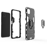 Samsung Galaxy A22 (5G) Tough Case w. Magnetic Kickstand - Black
