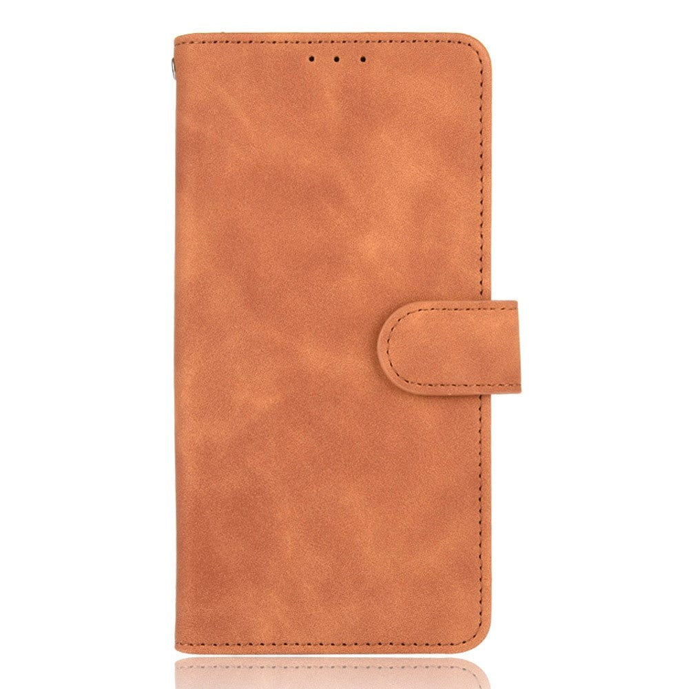 Samsung Galaxy A22 (5G) Soft Leather Wallet Case - Brown