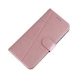 Samsung Galaxy S21 FE (5G) Leather Flip Case w. Stand & Card Holder - Pink