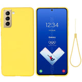 Samsung Galaxy S21 FE (5G) Liquid Silicone Case - Yellow