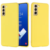 Samsung Galaxy S21 FE (5G) Liquid Silicone Case - Yellow