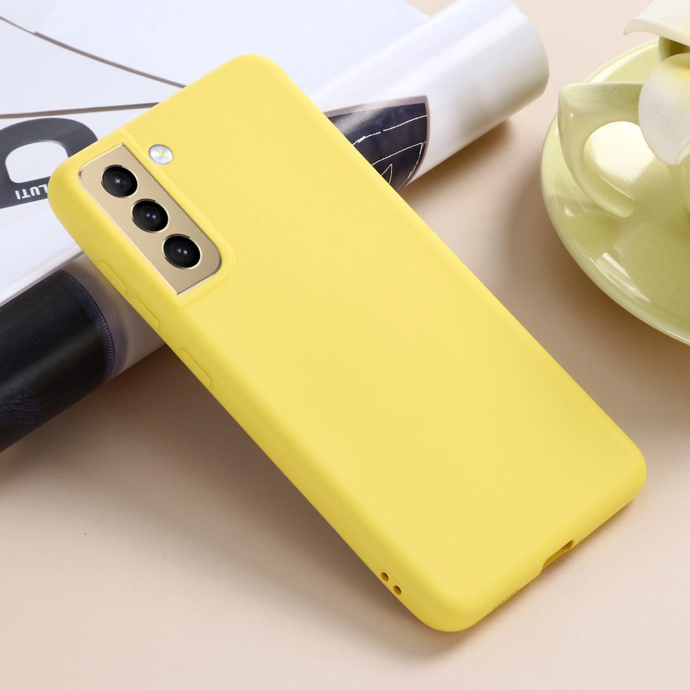 Samsung Galaxy S21 FE (5G) Liquid Silicone Case - Yellow