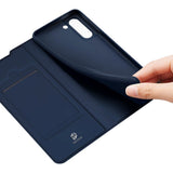 Samsung Galaxy S21 FE (5G) DUX DUCIS Skin Pro Series Thin Wallet Case - Blue