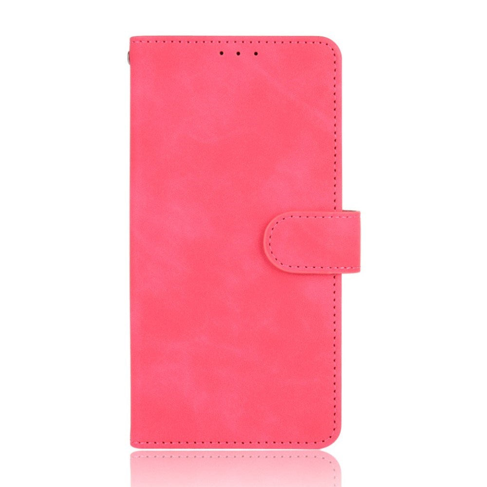 EIDERWOOD Samsung Galaxy A22 (4G) Faux Leather Flip Case with Cardholder & Stand Function - Pink