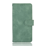 EIDERWOOD Samsung Galaxy A22 (4G) Faux Leather Flip Case with Cardholder & Stand Function - Green