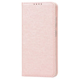 Samsung Galaxy A52 (4G / 5G) / A52s (5G) Leather Case - Silk Texture w. Wallet - Rose Gold